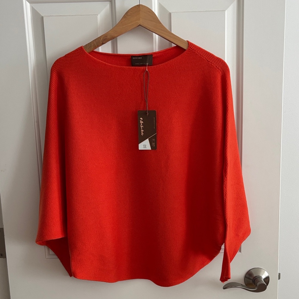 Kerisma Fiery Red Knit Top
